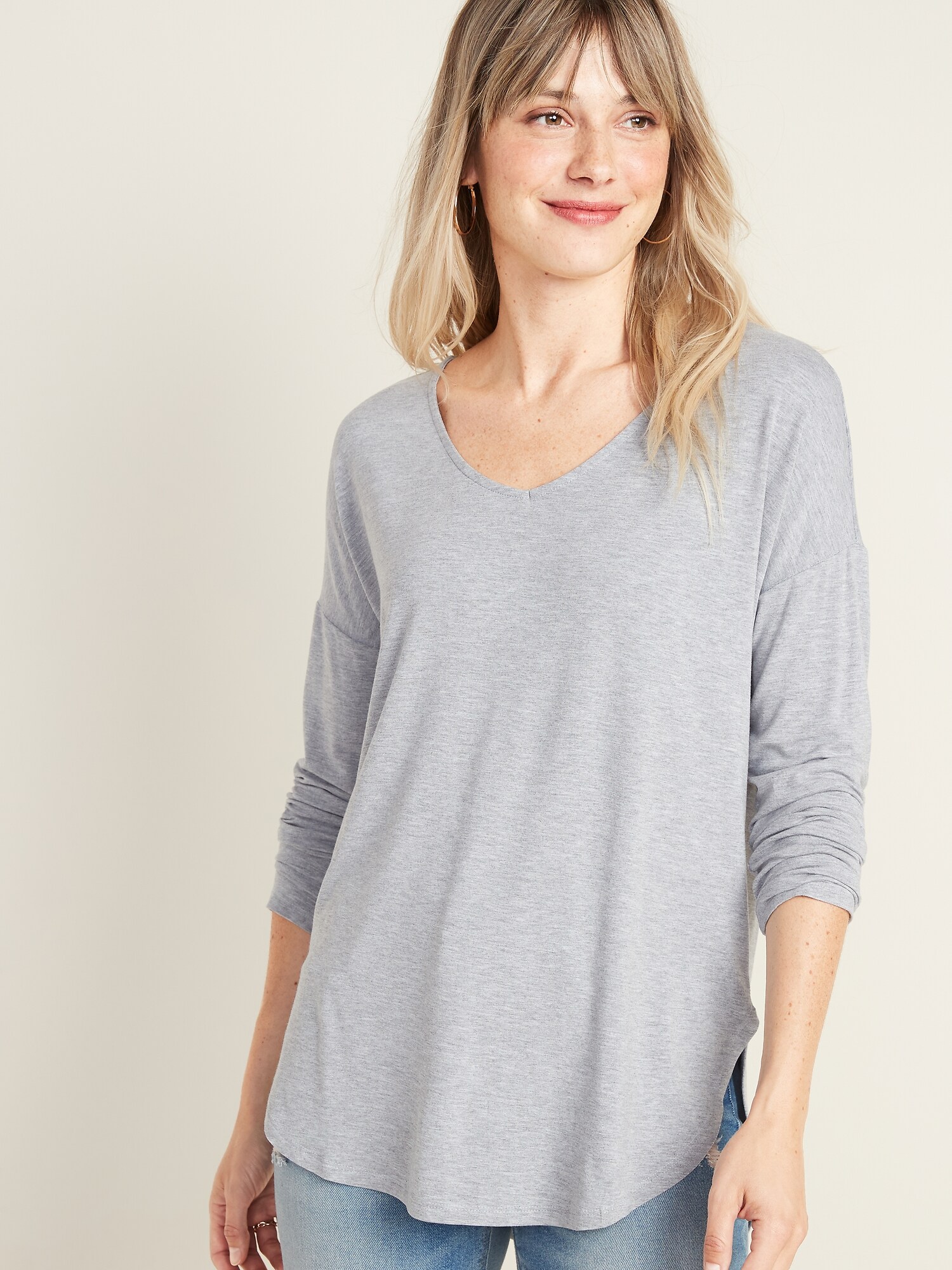 gap luxe long sleeve