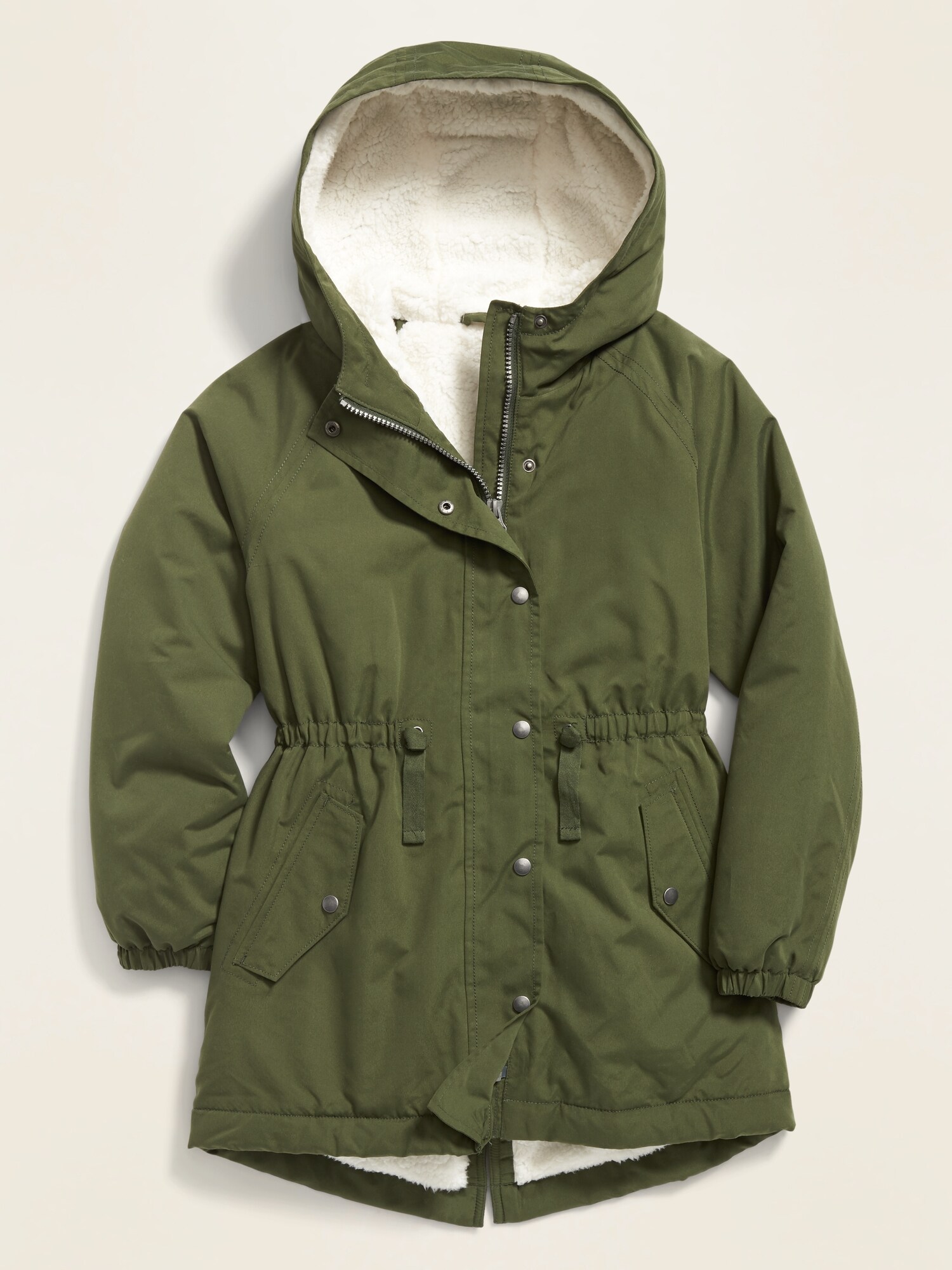 sherpa lined parka gap