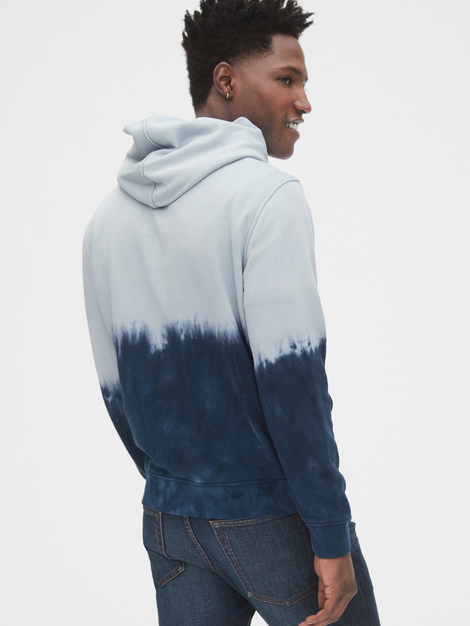 gap tie dye sweatshirt