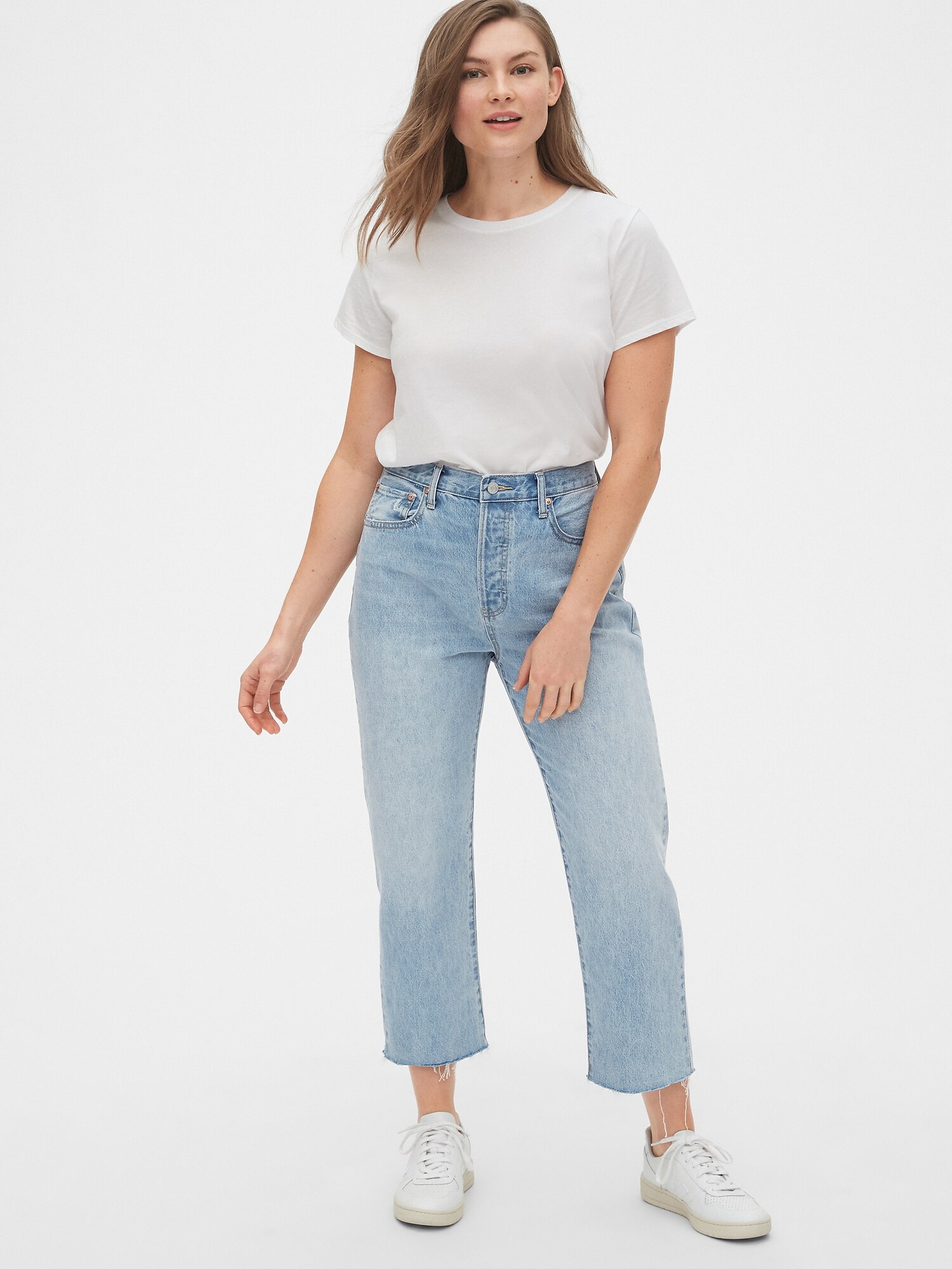 gap raw hem jeans