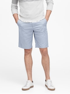 mens slim jean shorts