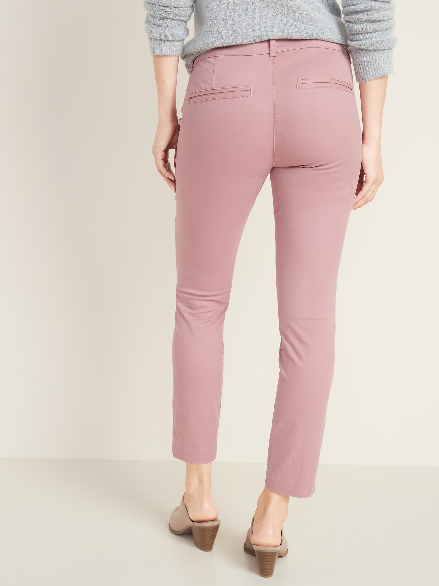 old navy mid rise pixie ankle pants
