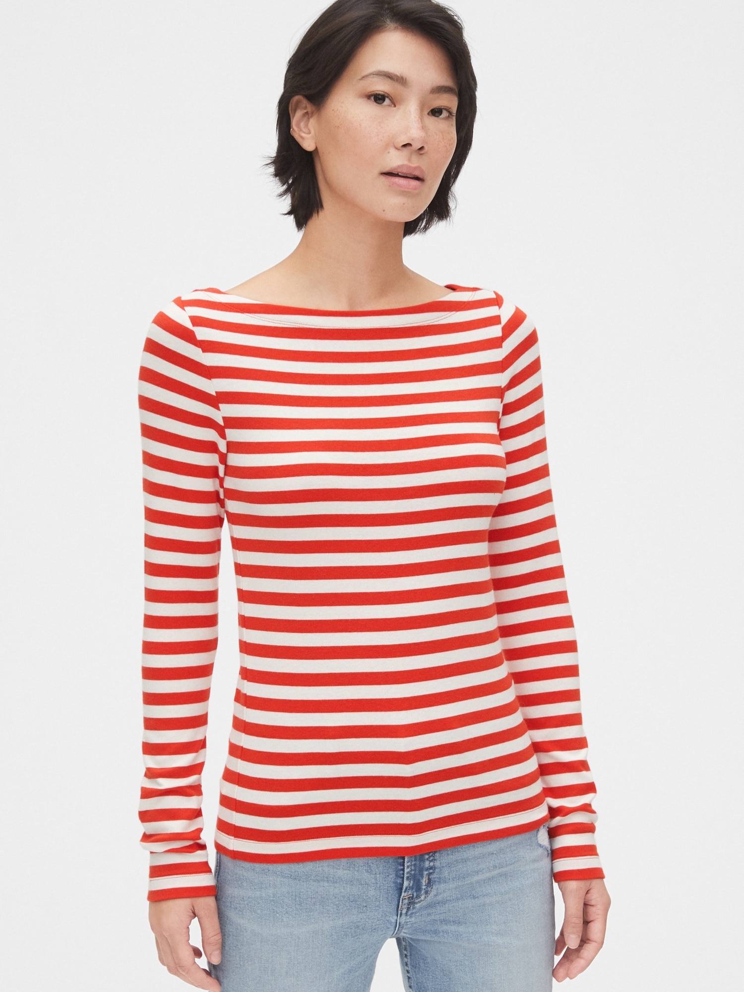 gap boat neck long sleeve