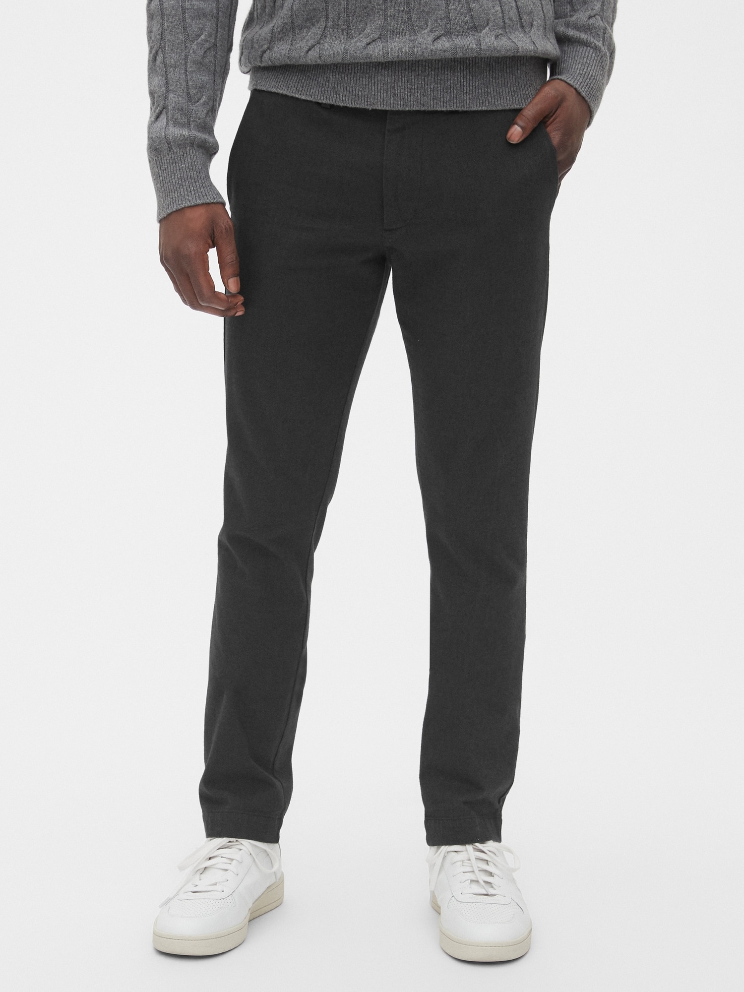 gap twill pants