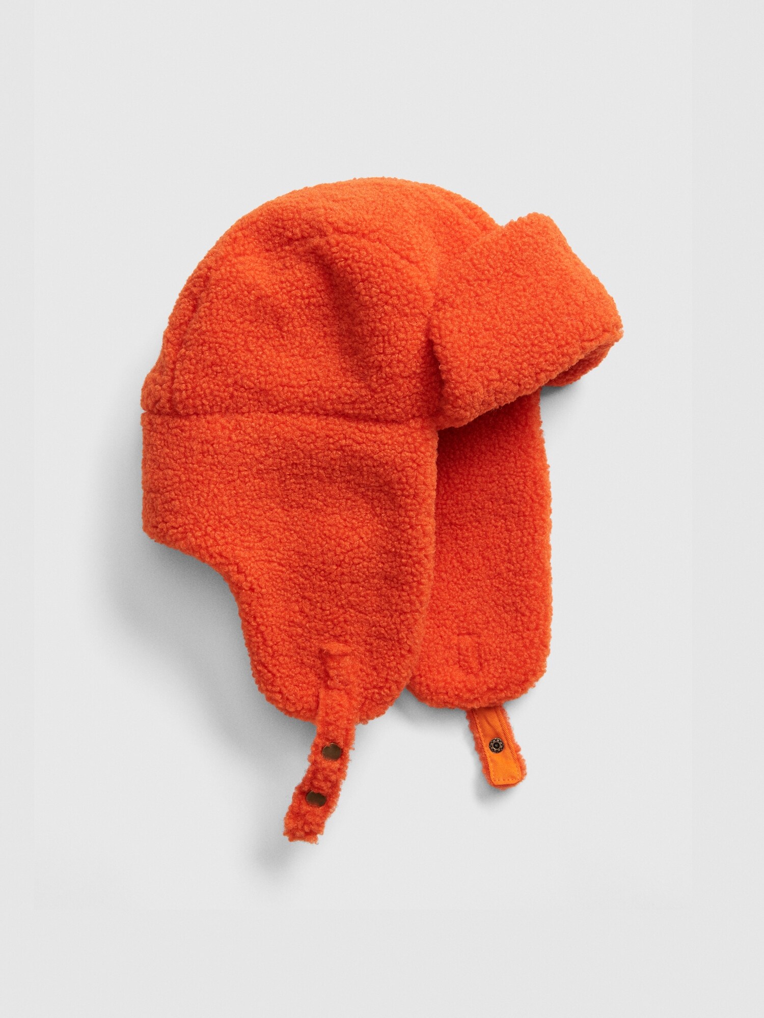 orange trapper hat