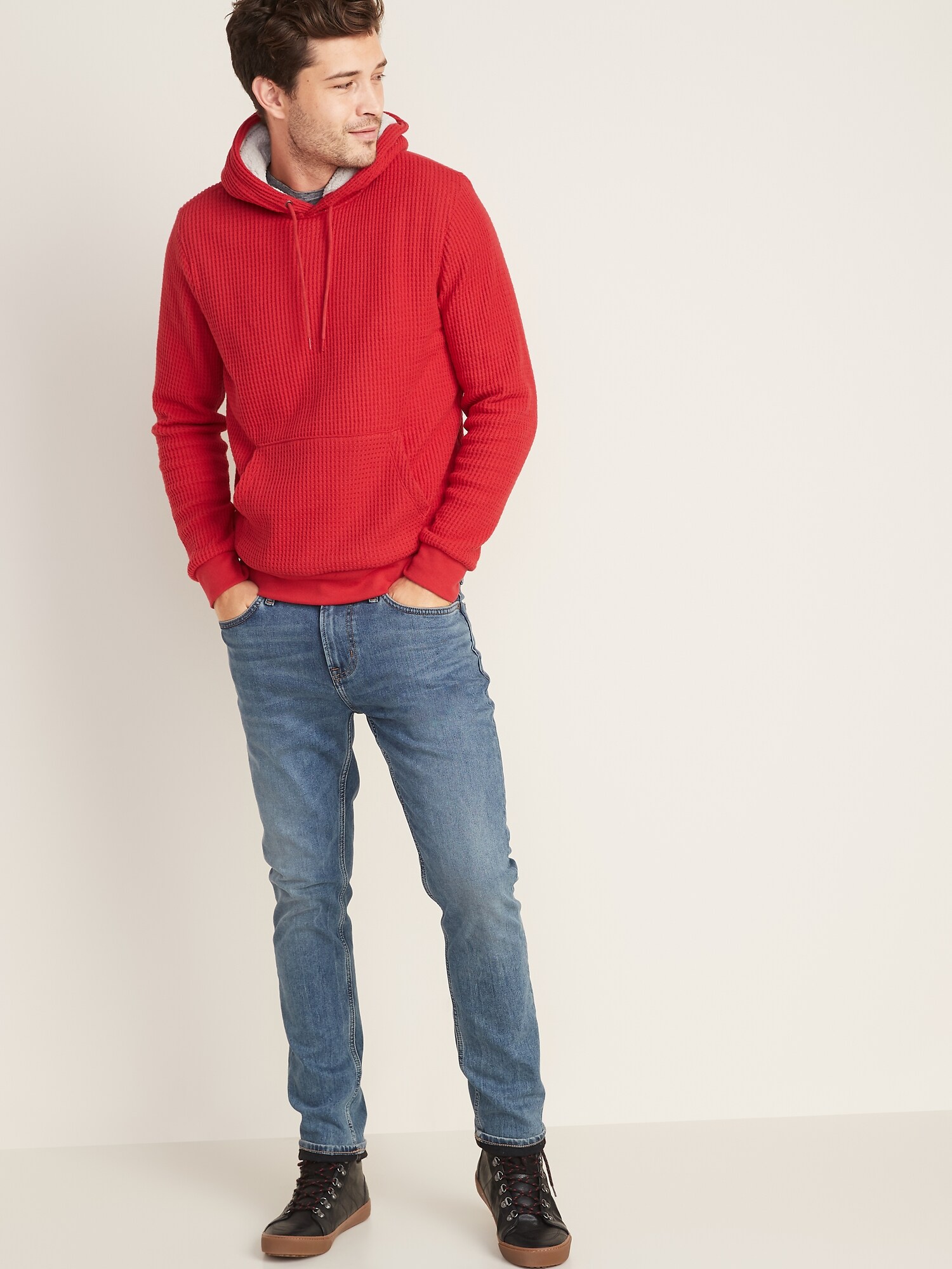 old navy thermal hoodie