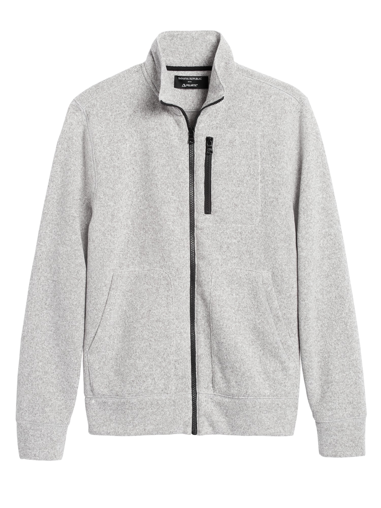 banana republic zip up sweater