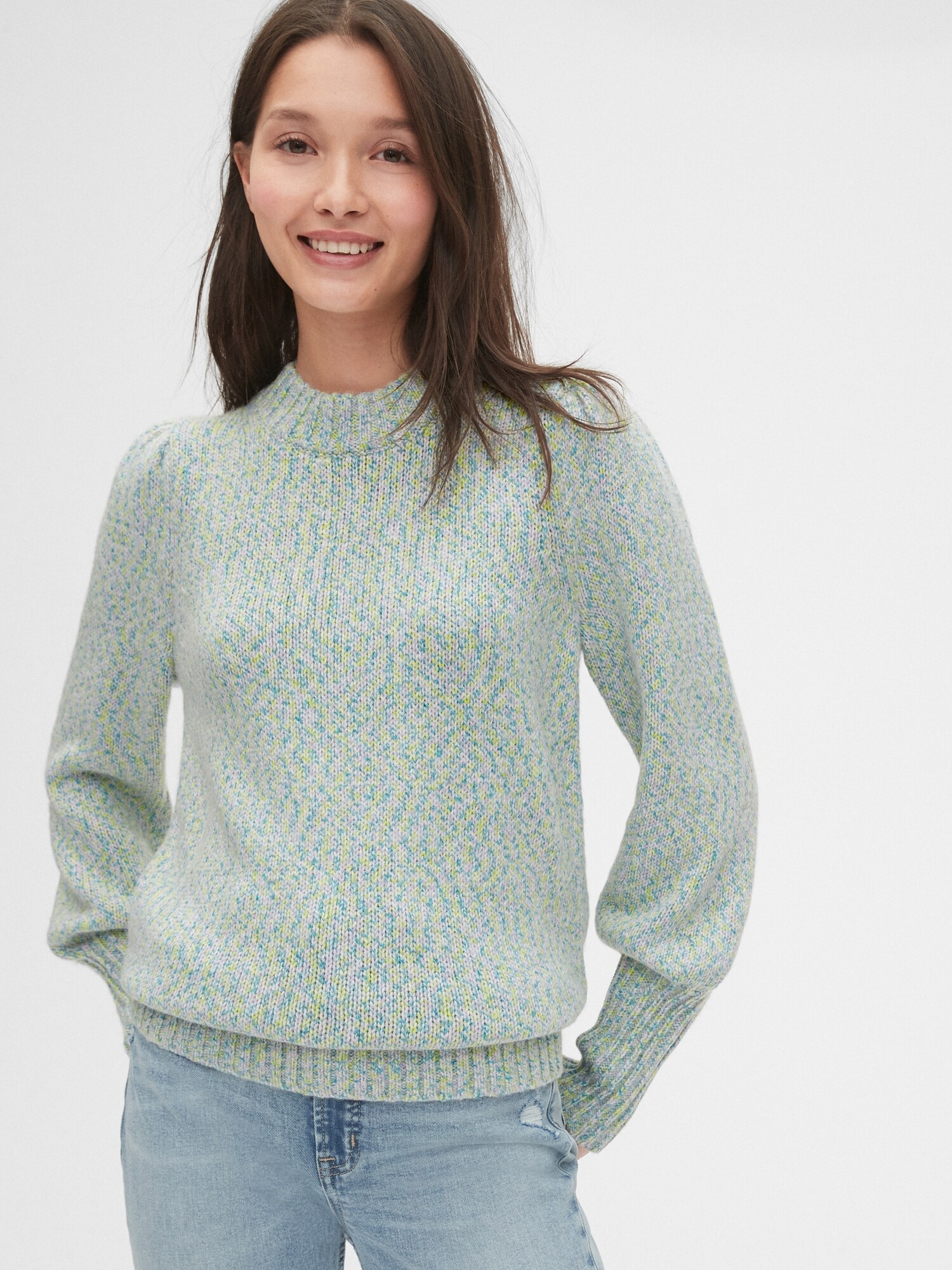 gap balloon sleeve sweater