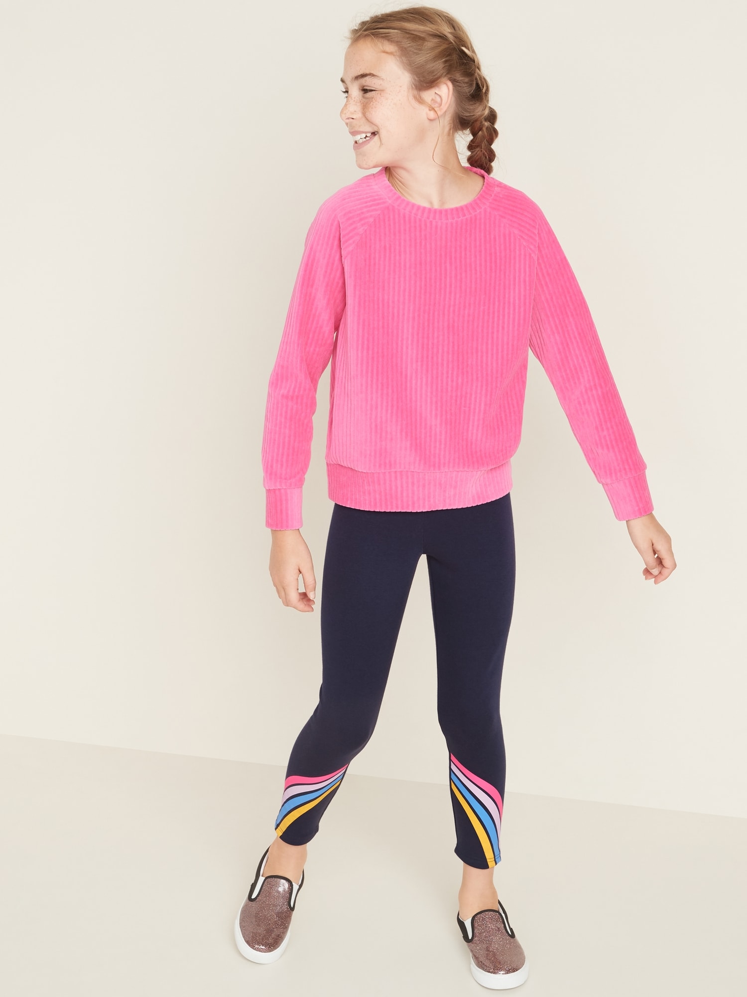 gap fleece leggings