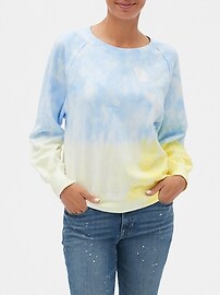 gap tie dye sweatshirt