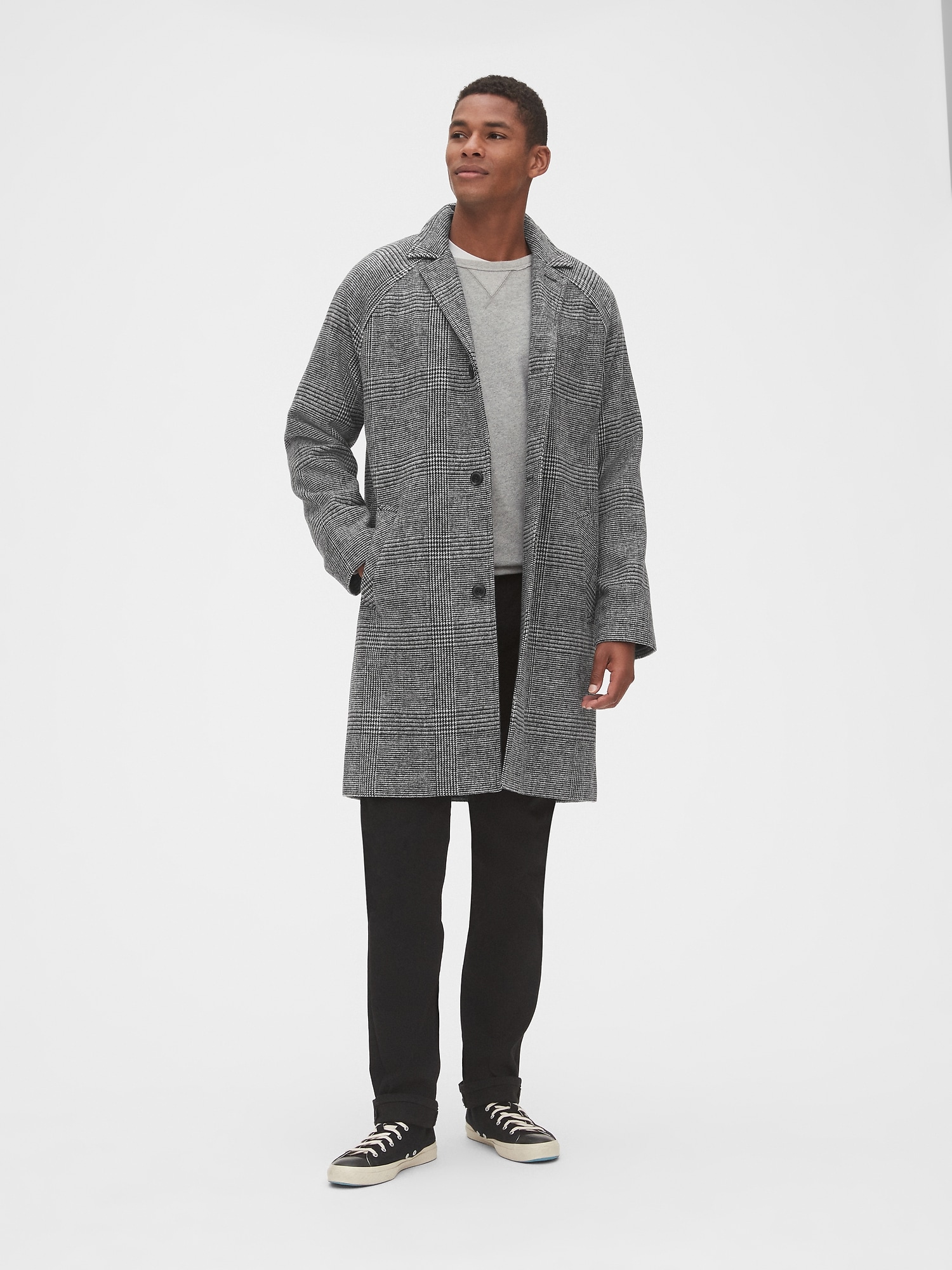 wool car coat gap