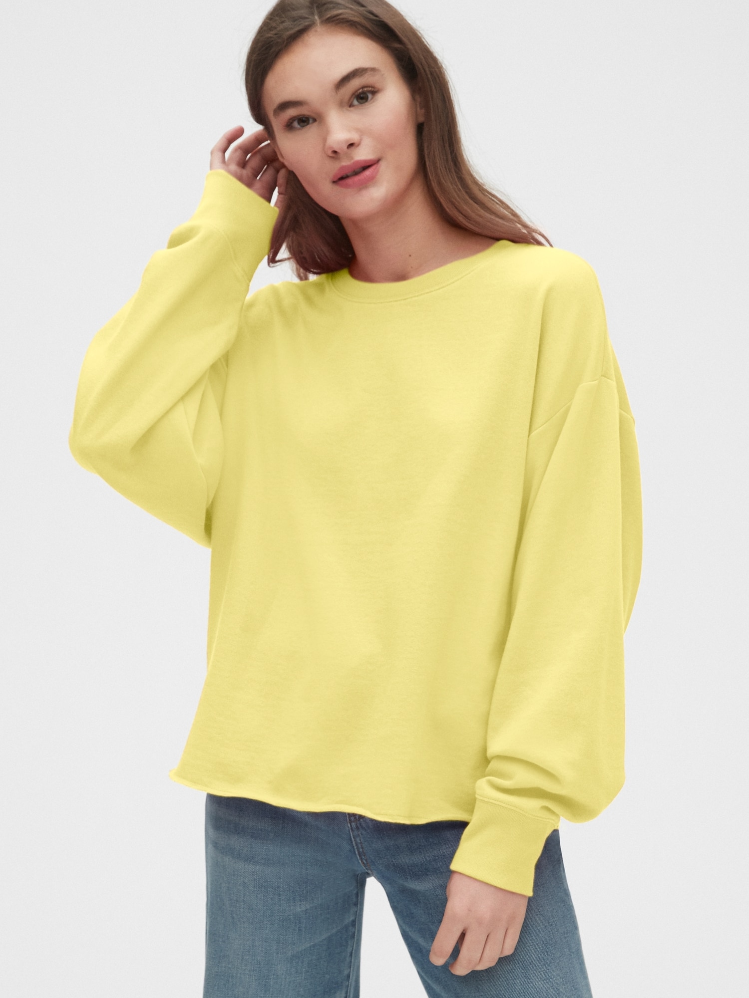 gap vintage soft pullover sweatshirt tunic