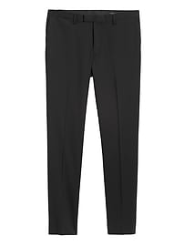 Slim Solid Italian Wool Suit Pant | Banana Republic