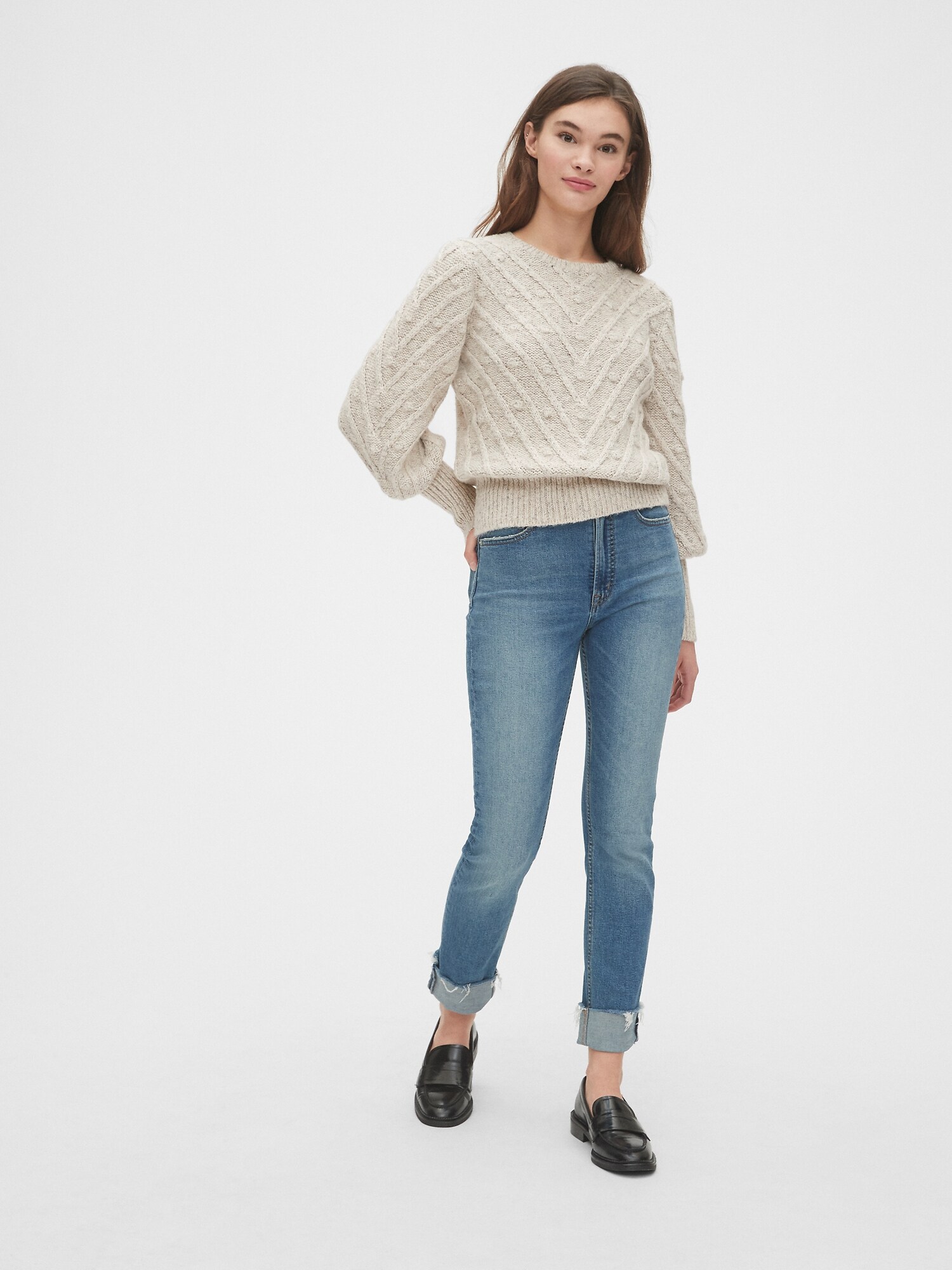 gap bobble sweater