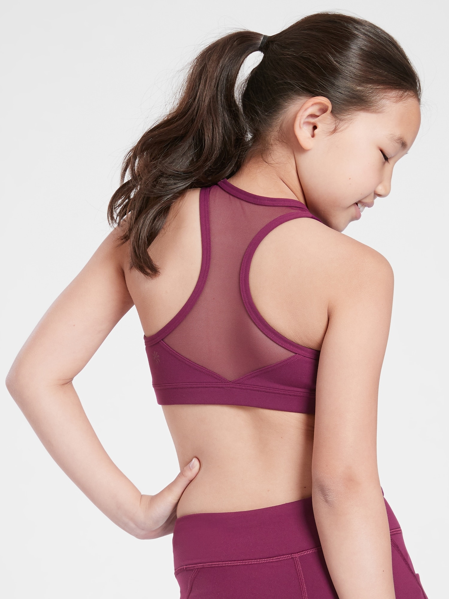 athleta girl bras