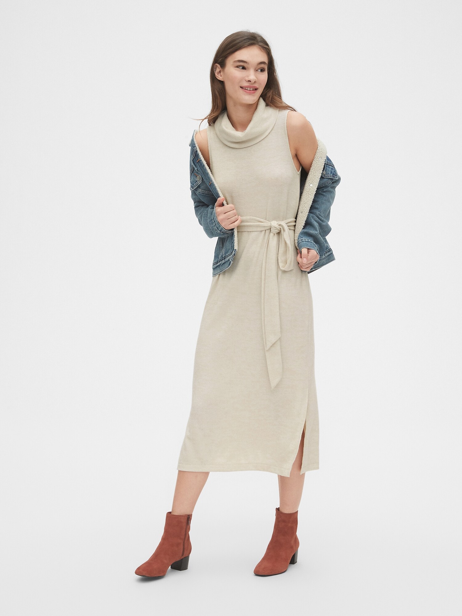 gap turtleneck dress