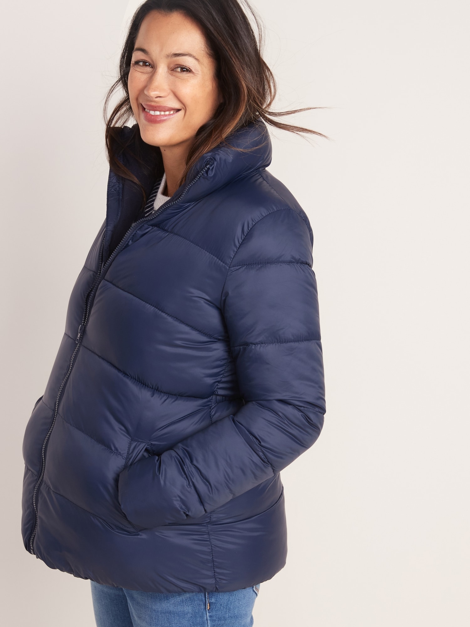 gap maternity winter coat