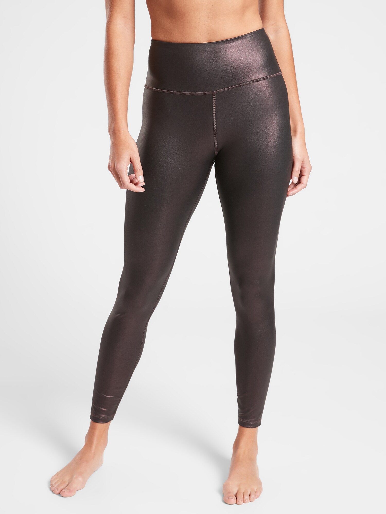 athleta metallic leggings