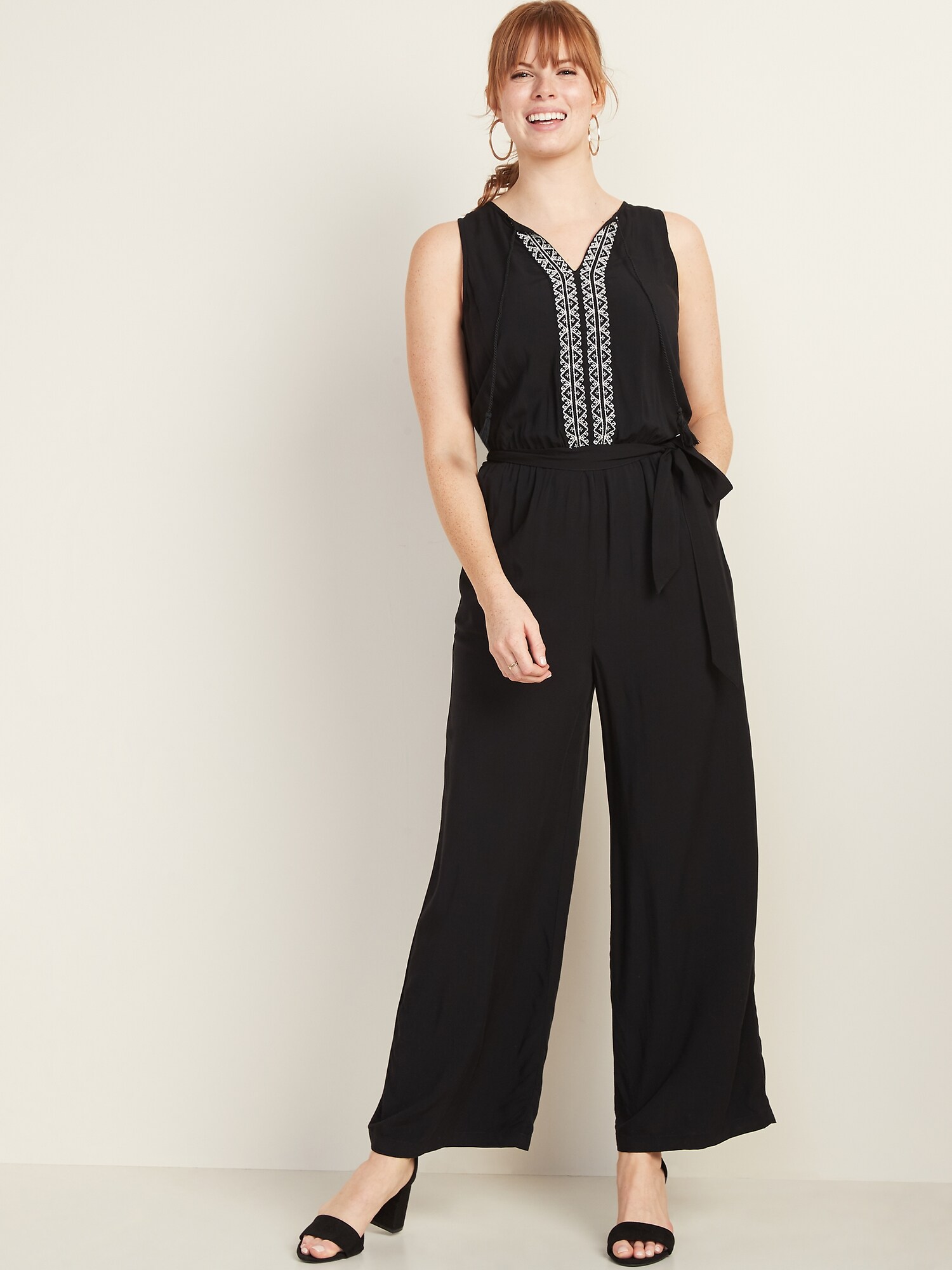old navy wide leg jumpsuit