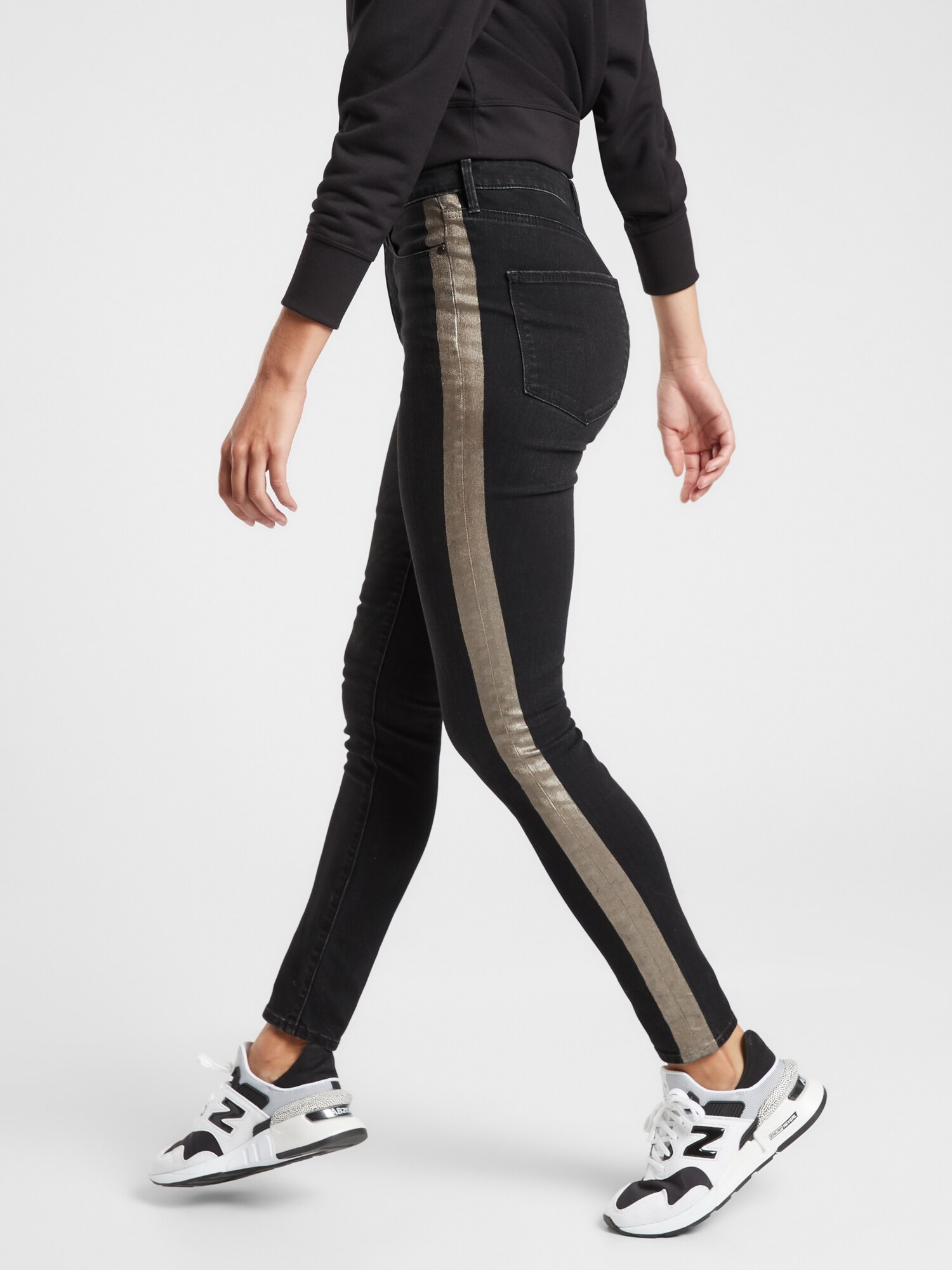 athleta metallic leggings