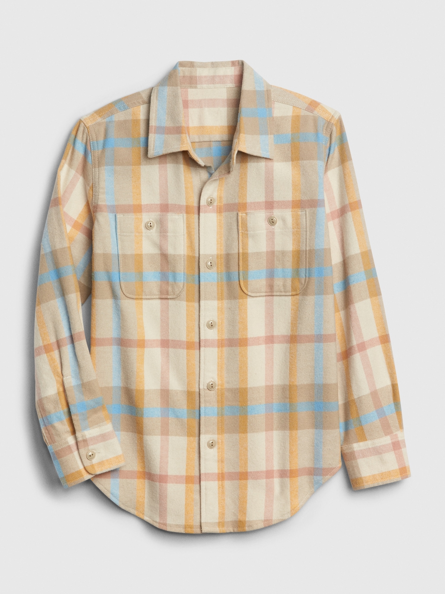 gap kids flannel