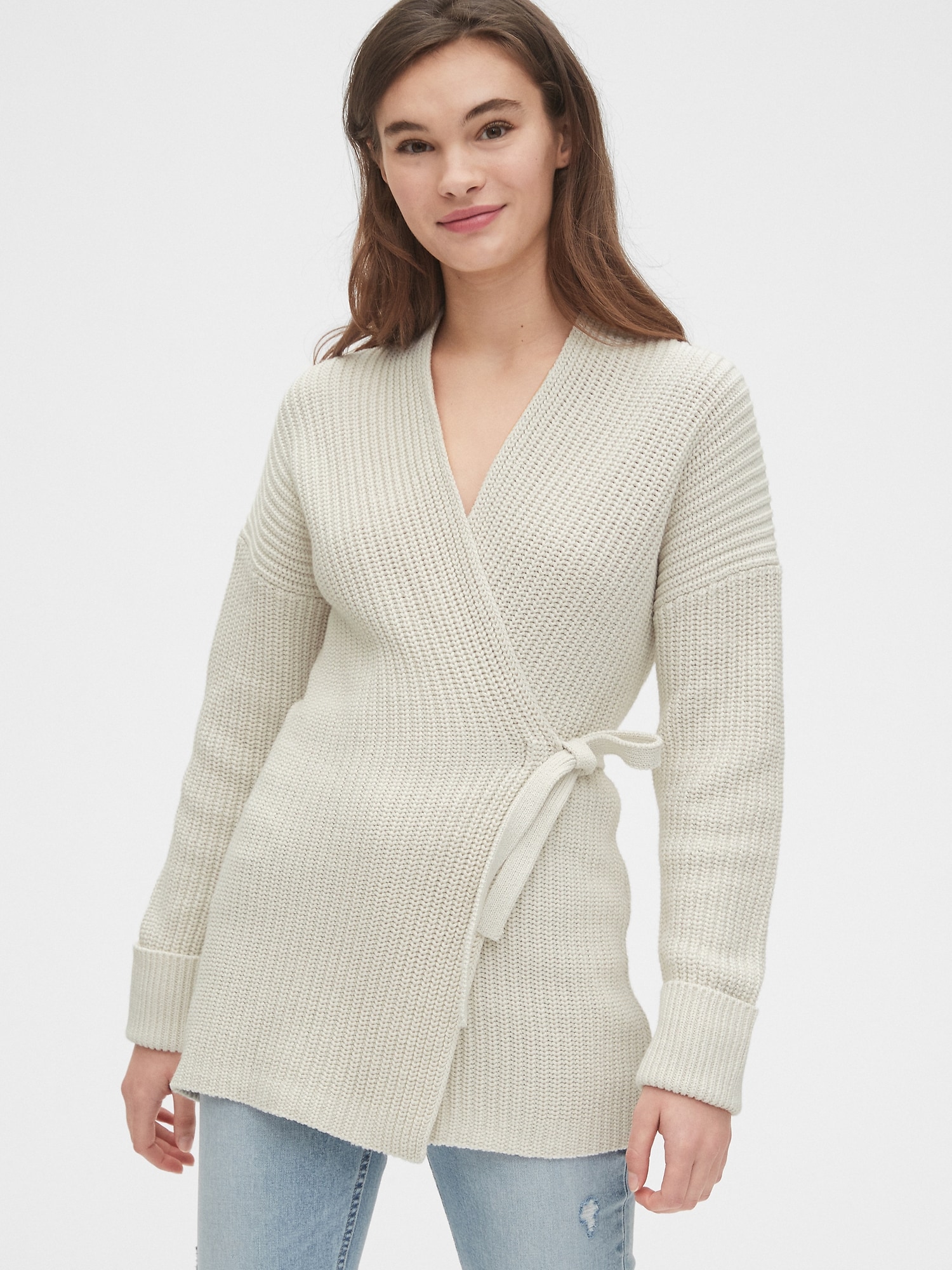 gap wrap sweater