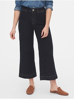 gap crop flare high rise