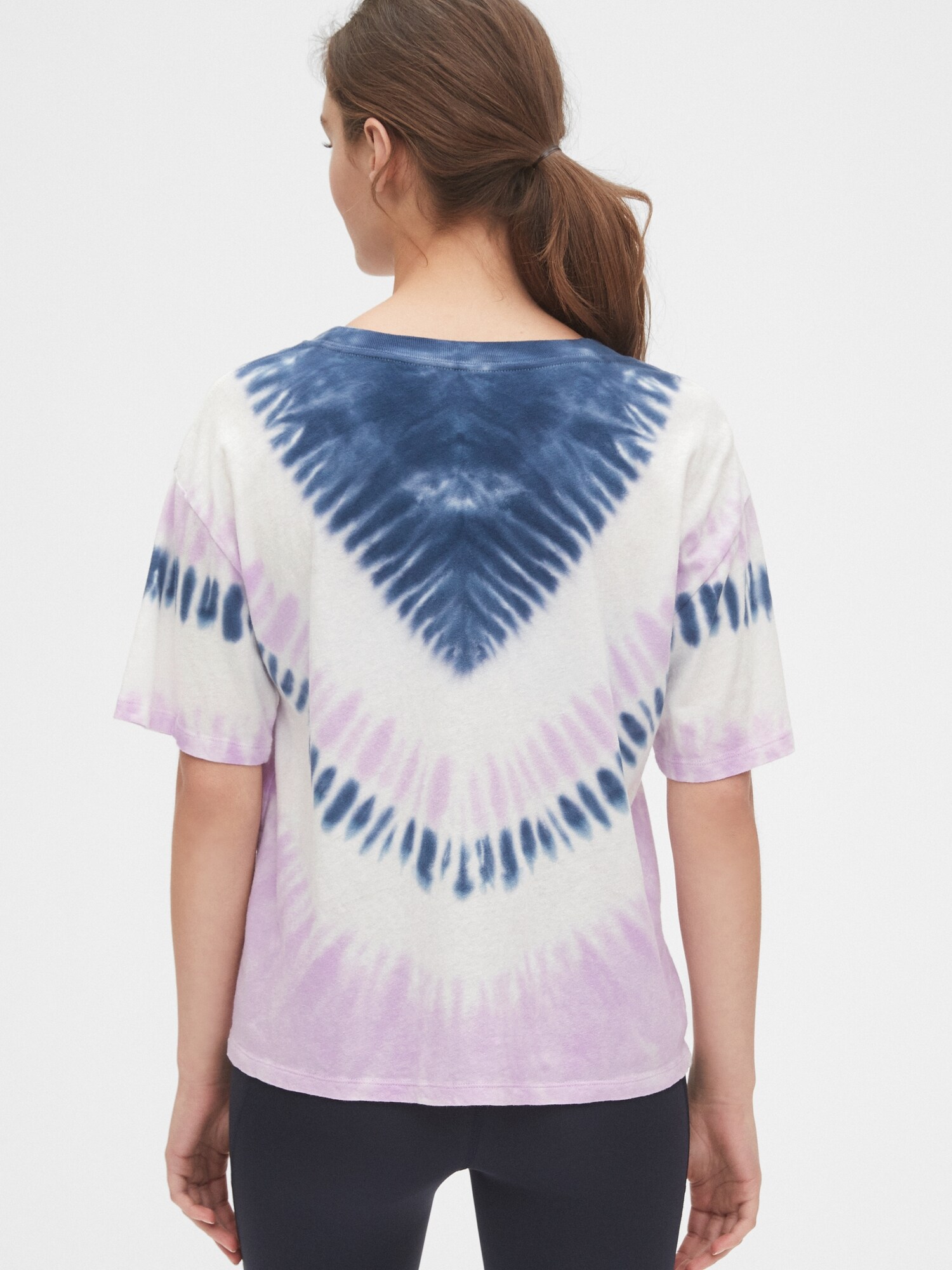 gap tie dye t shirt