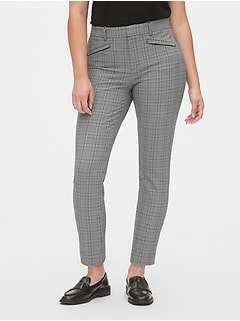 gap checkered pants