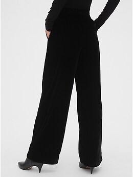 gap velvet pants