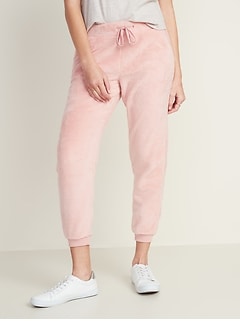 Plush-Knit Joggers for Women