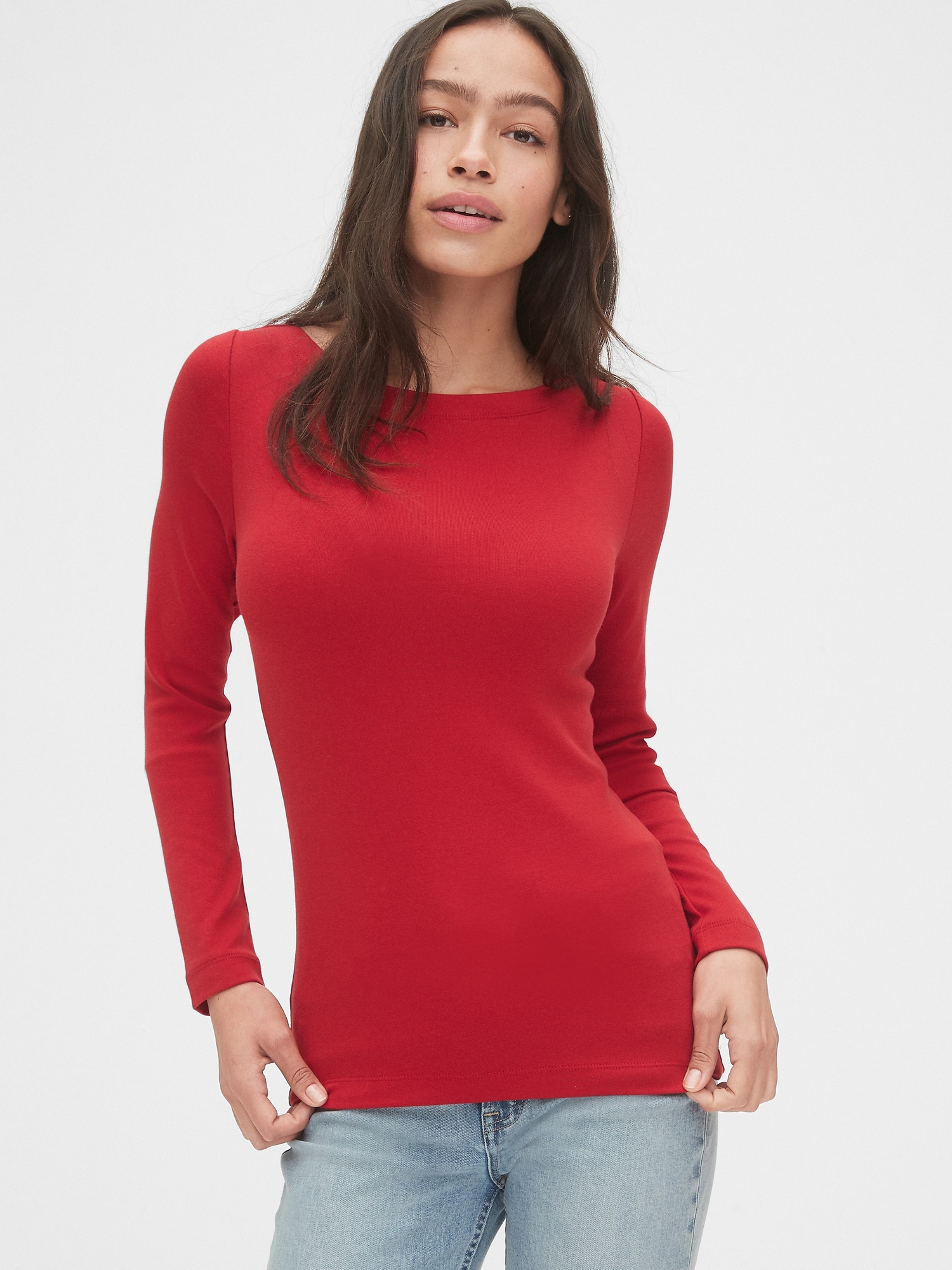 gap boat neck long sleeve