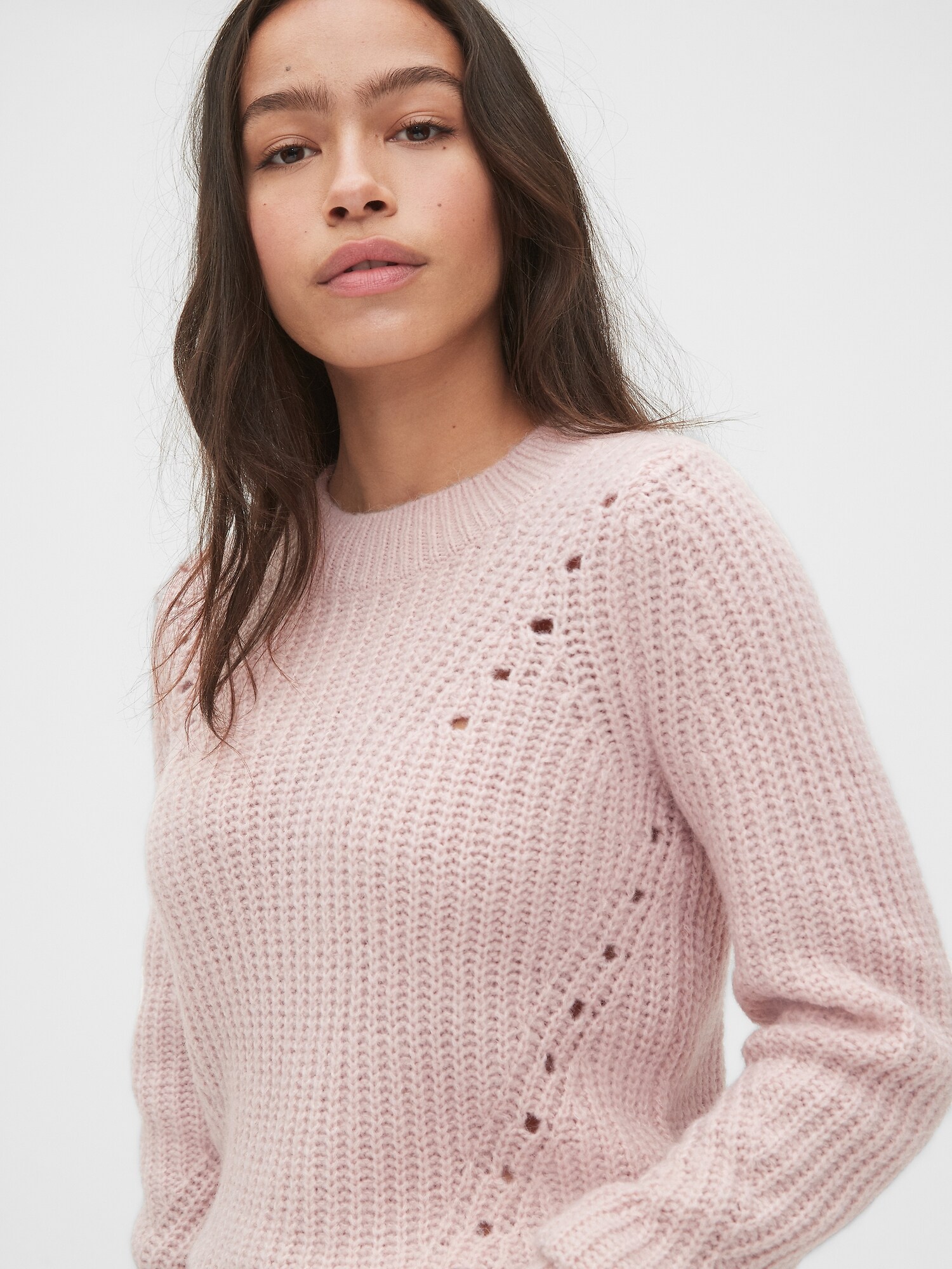 gap pointelle sweater