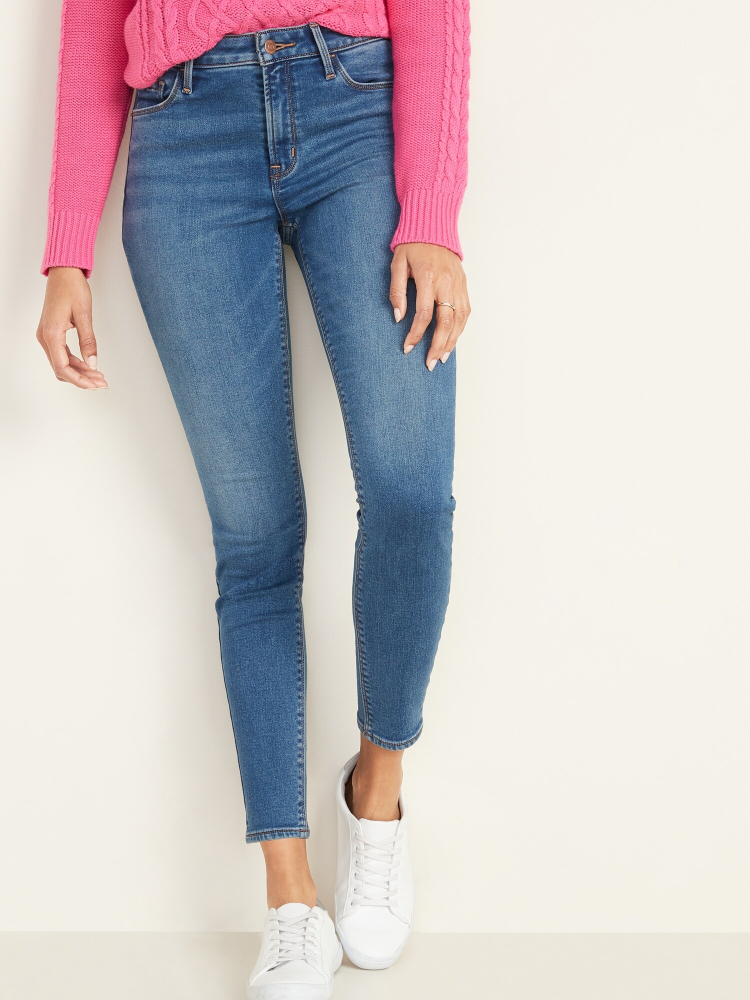 old navy high rise rockstar skinny jeans