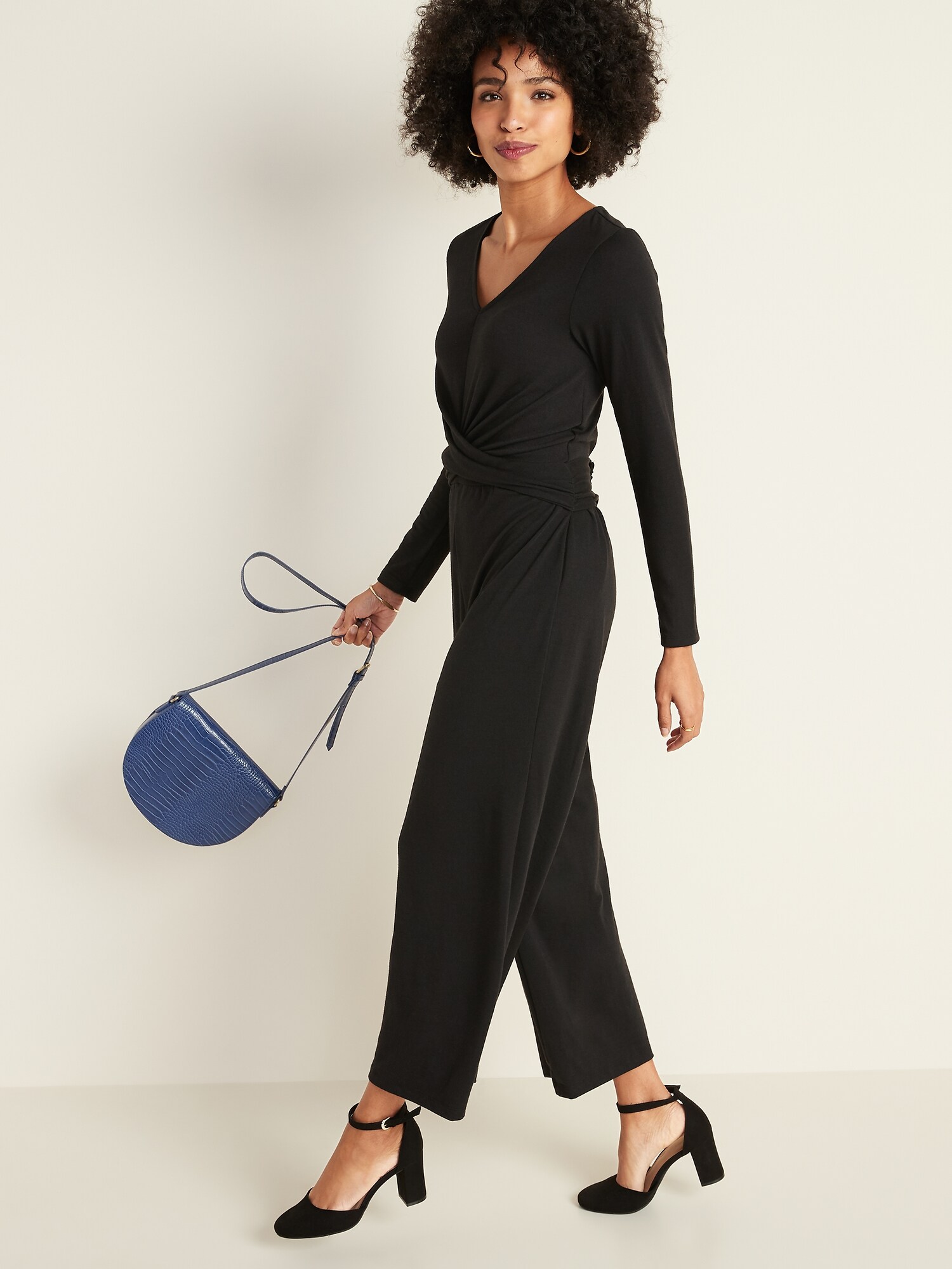 womens jersey knit jumpsuit