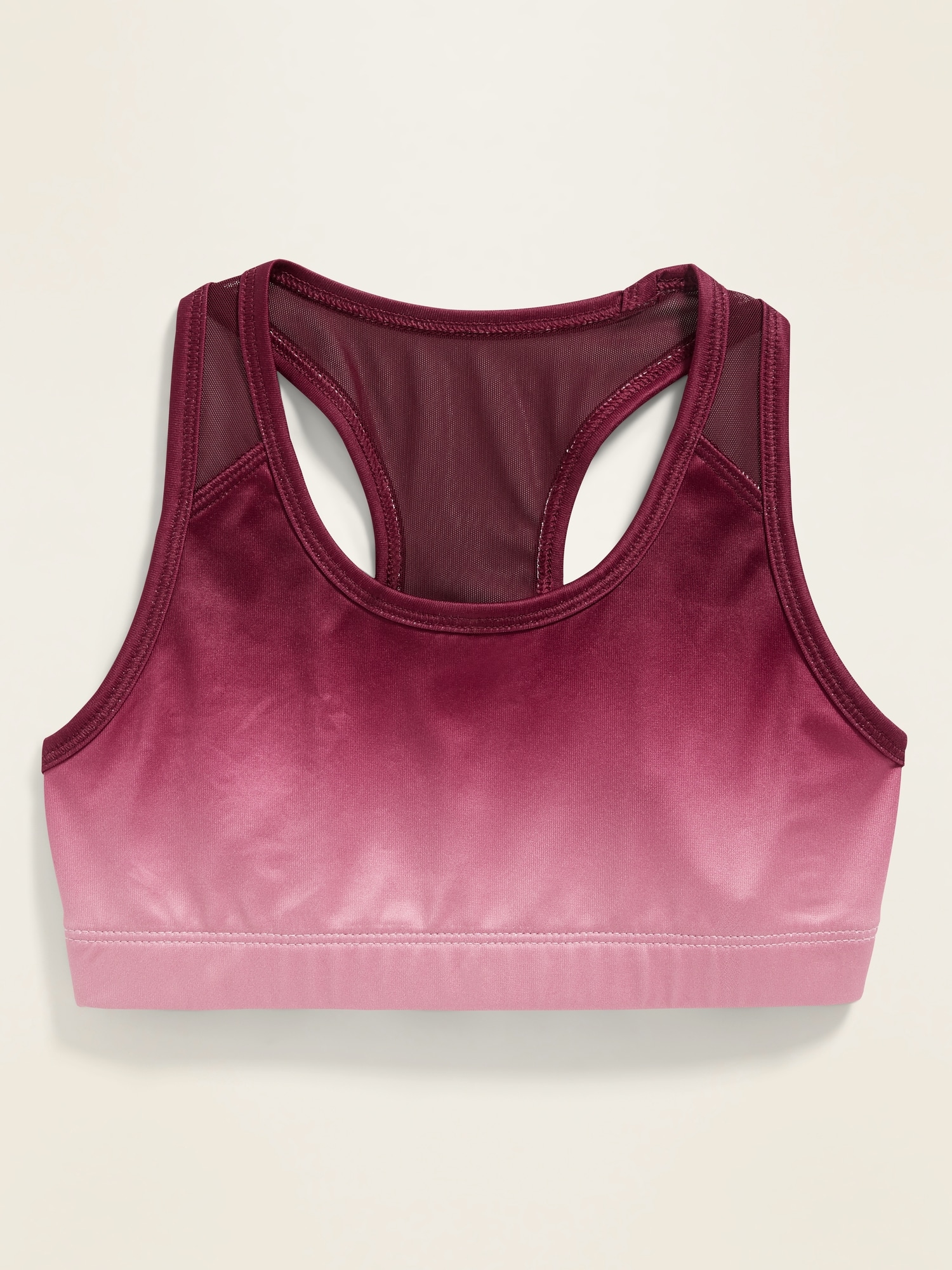 old navy girls sports bra