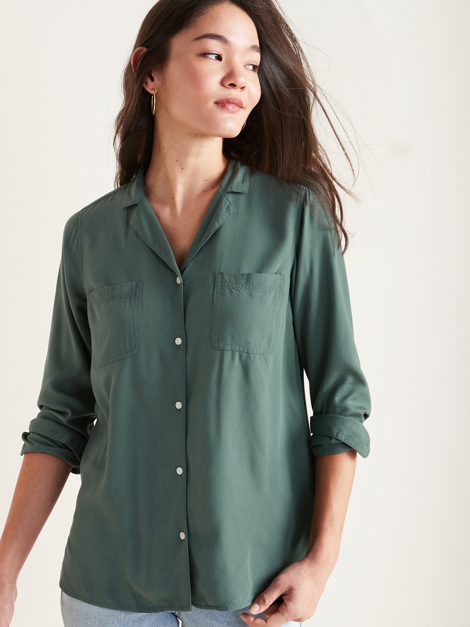 Relaxed Utility Shirt for Women