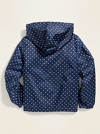 gap girls rain jacket