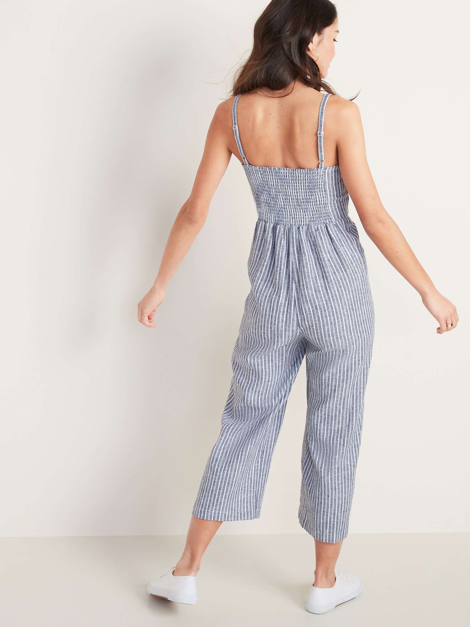 old navy square neck jumpsuit