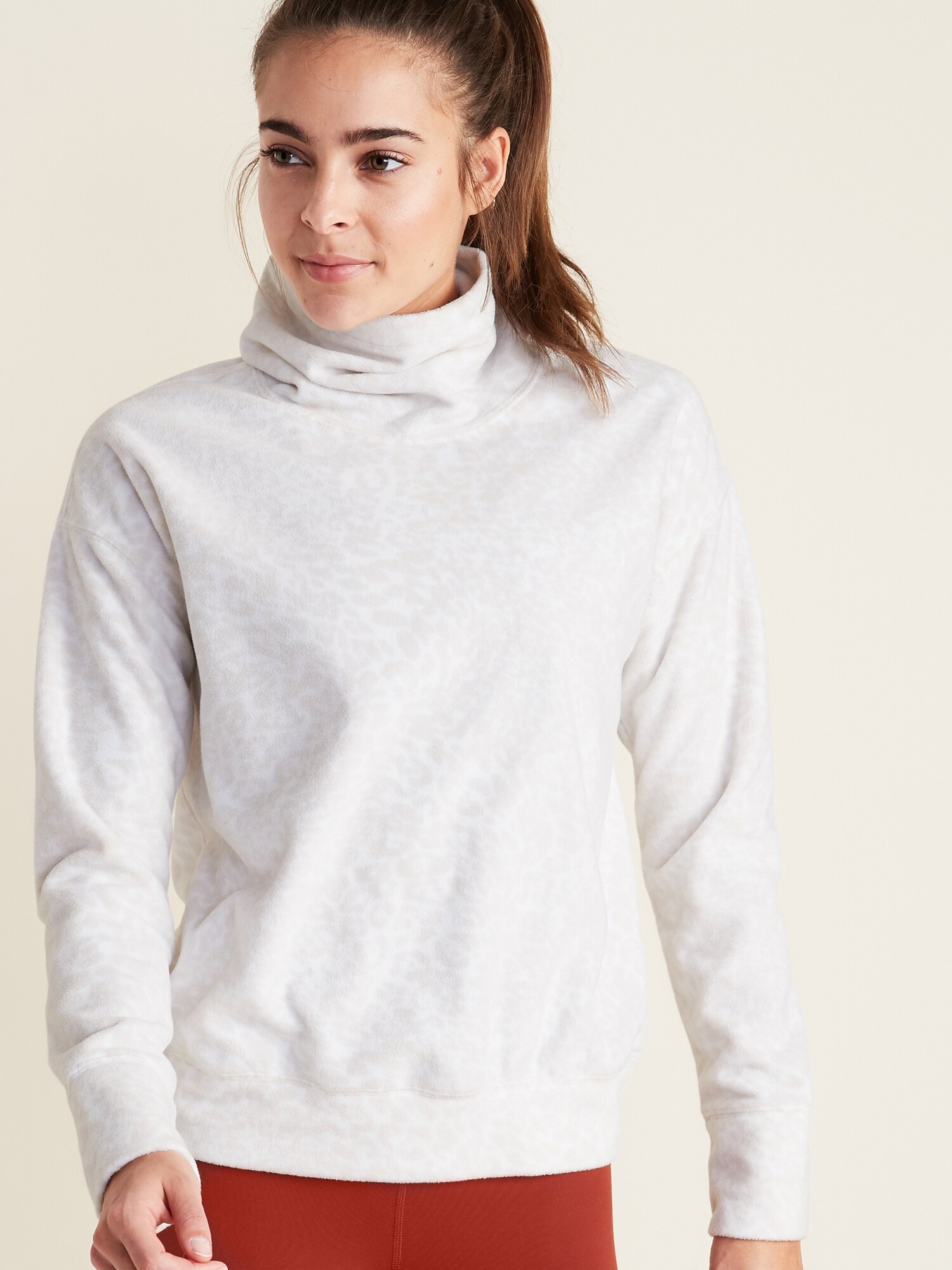 old navy women's fleece pullover