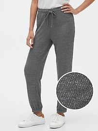 gap softspun brushed joggers