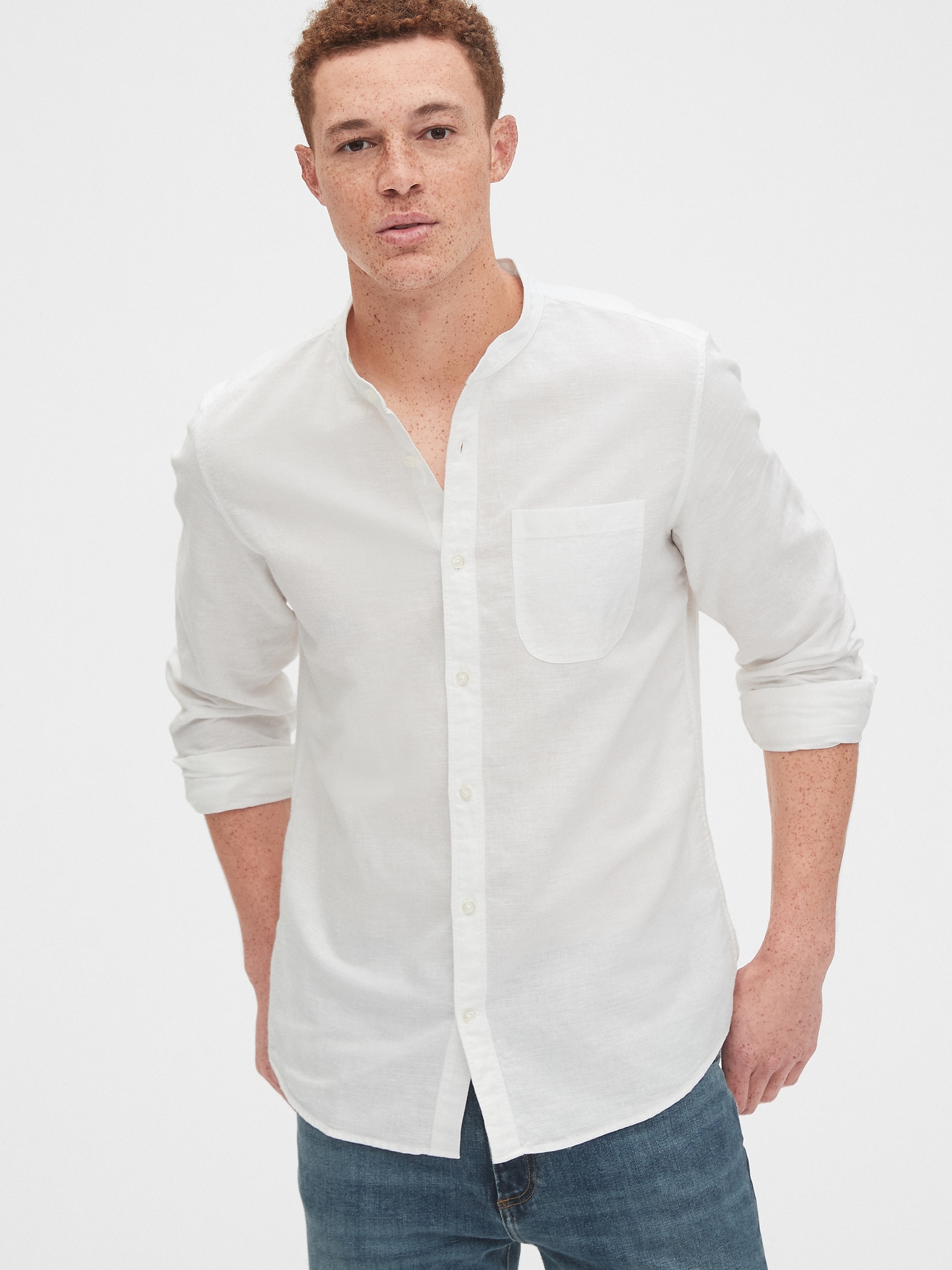 gap mens linen trousers