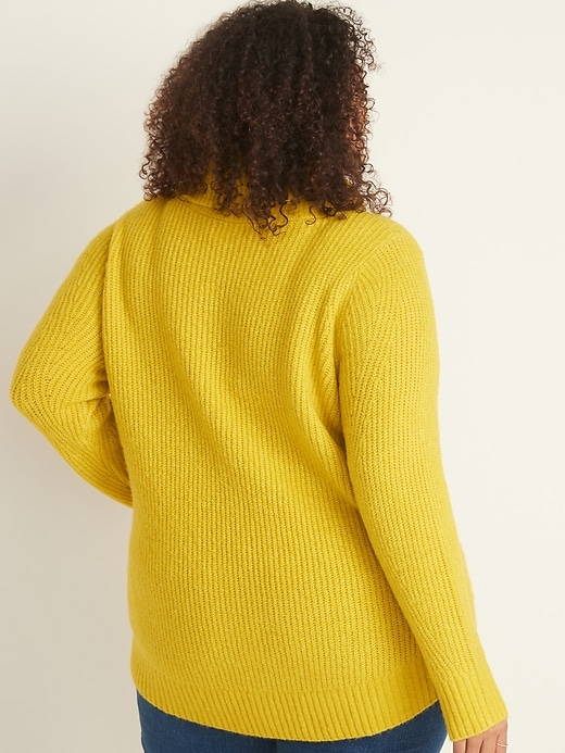 gap shaker stitch turtleneck sweater