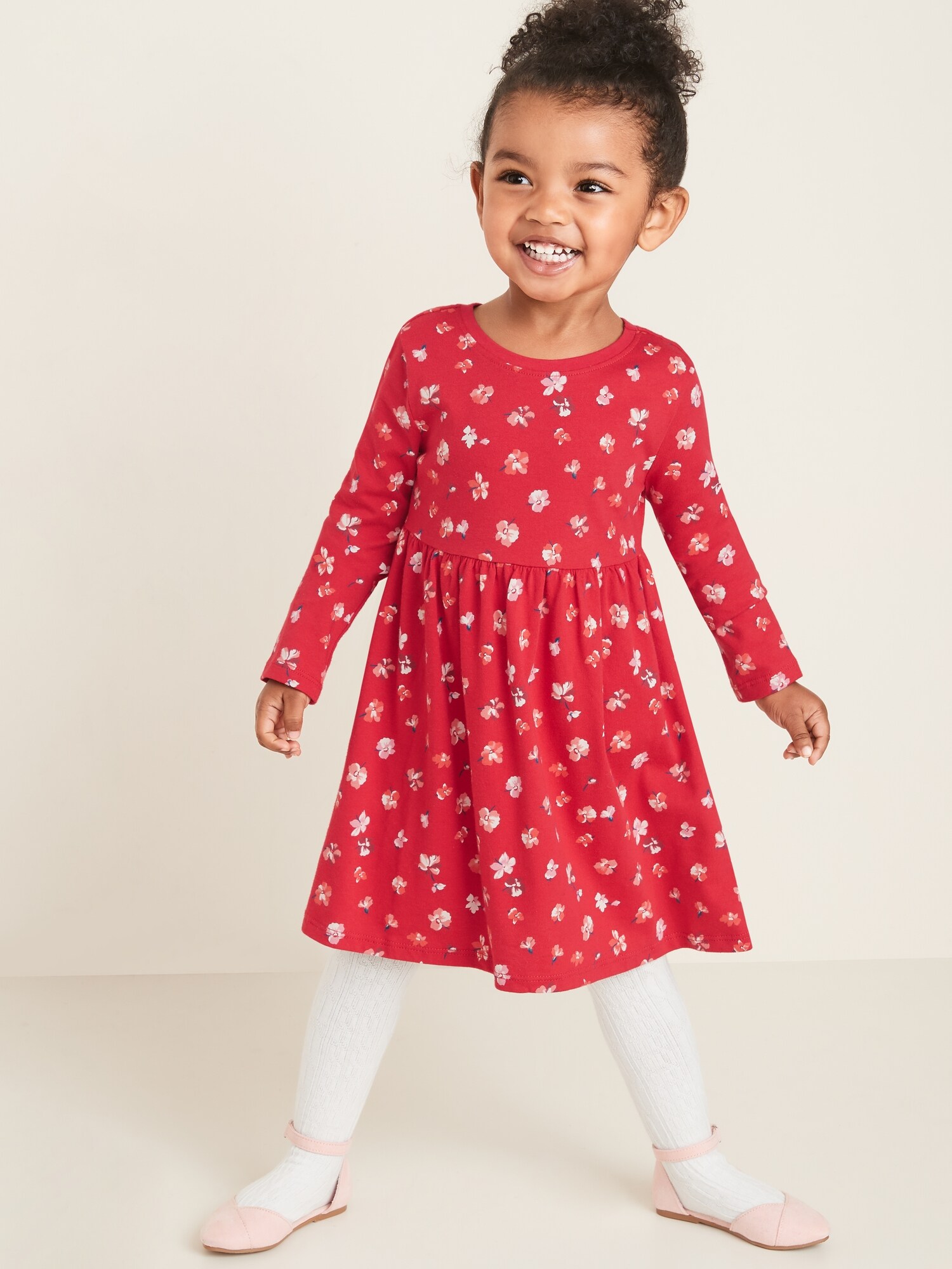 old navy red dress toddler