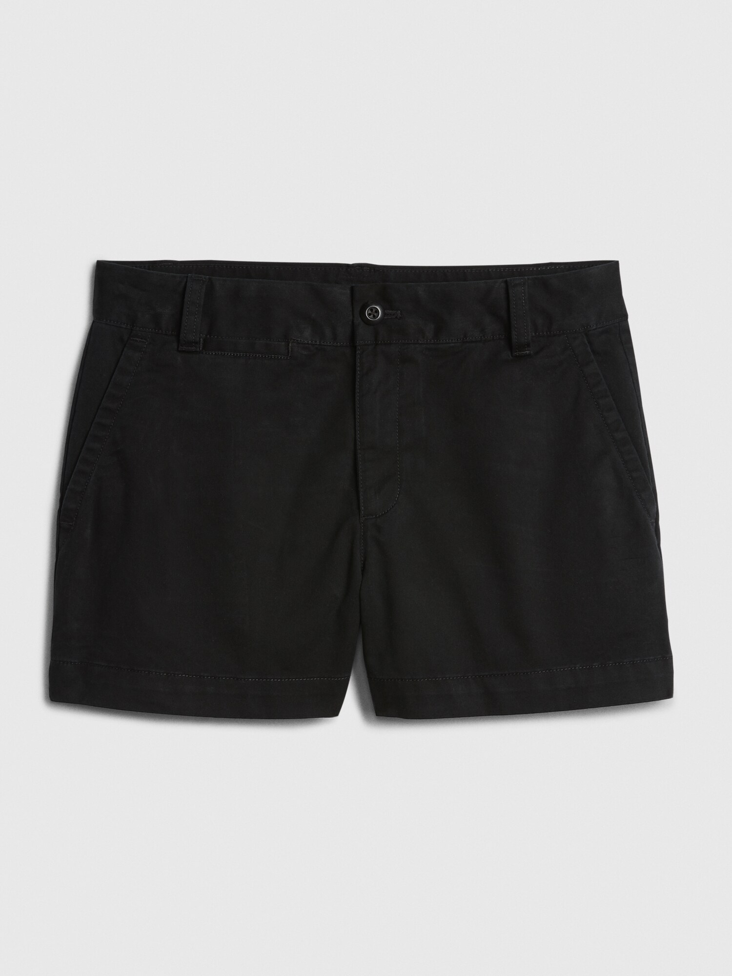 black khakis shorts