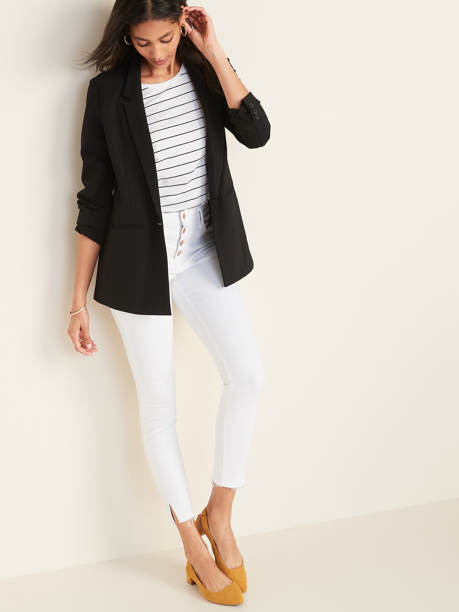 gap boyfriend blazer