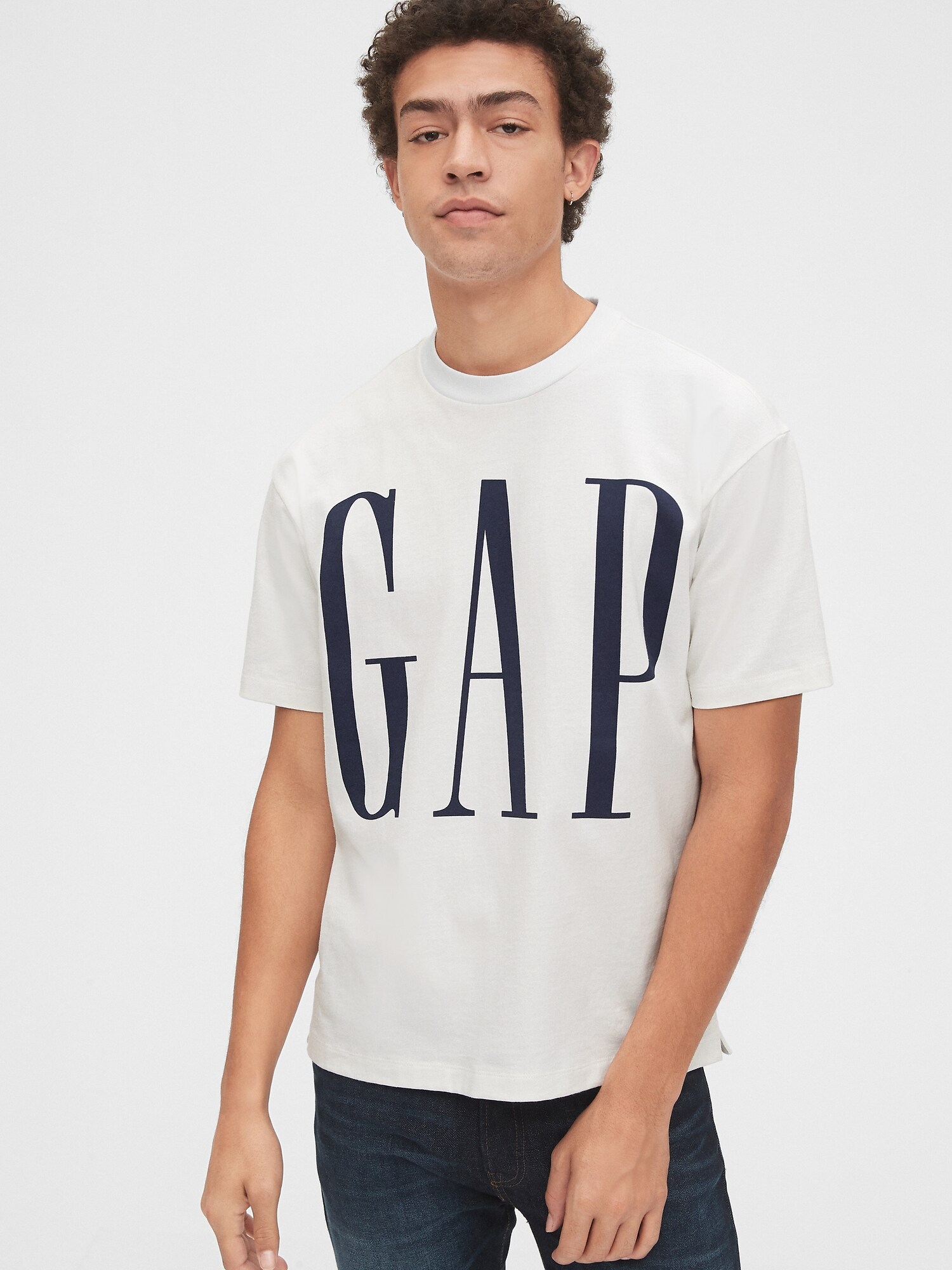 Gap Logo Easy Heavyweight T-Shirt | Gap