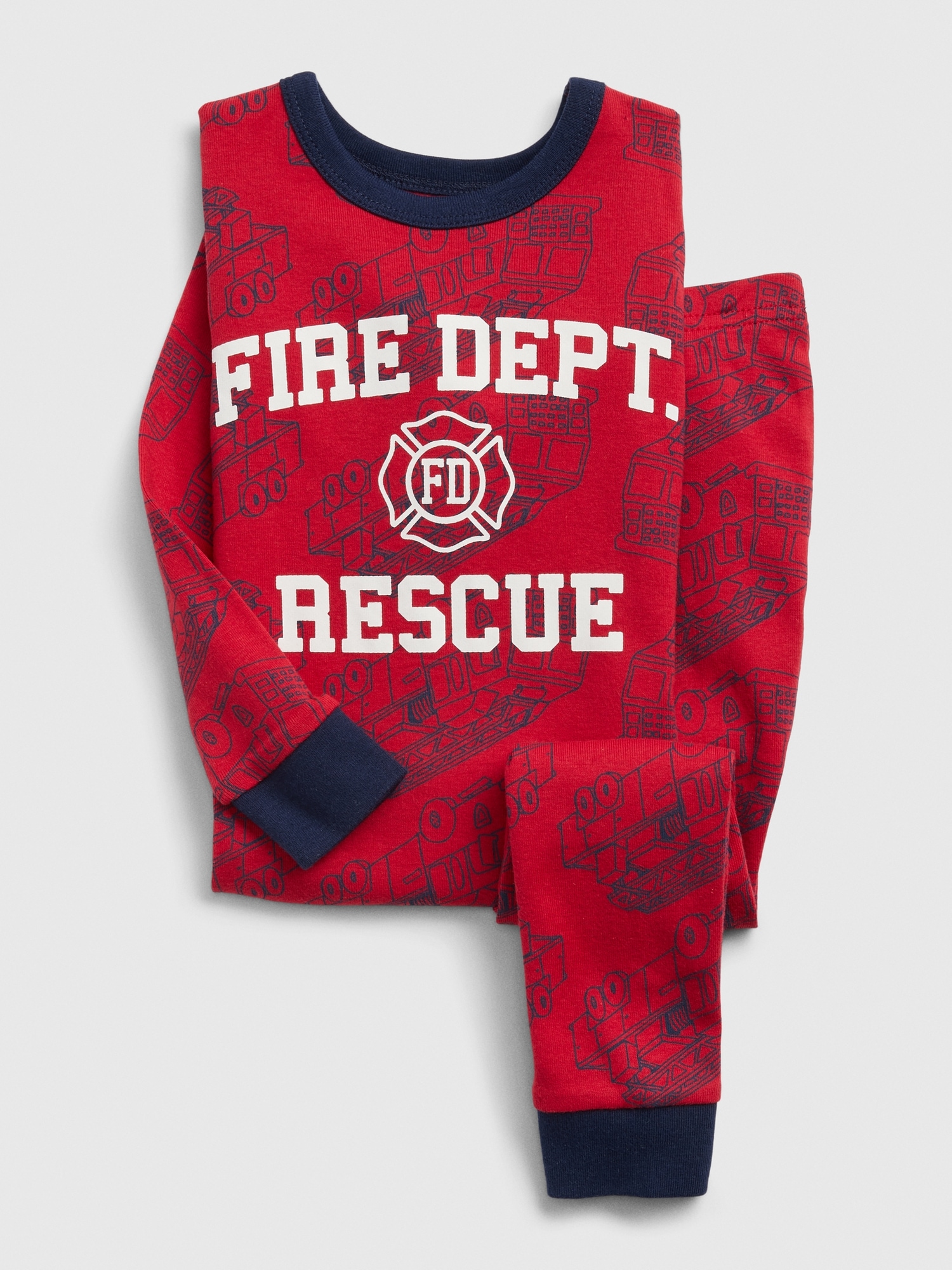 gap fire truck pajamas