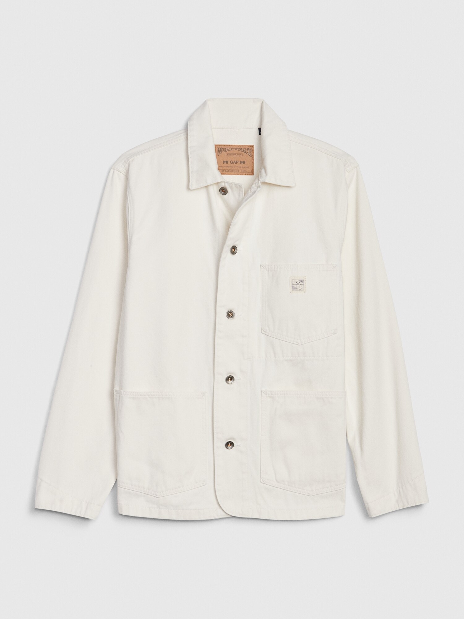 white gap jacket
