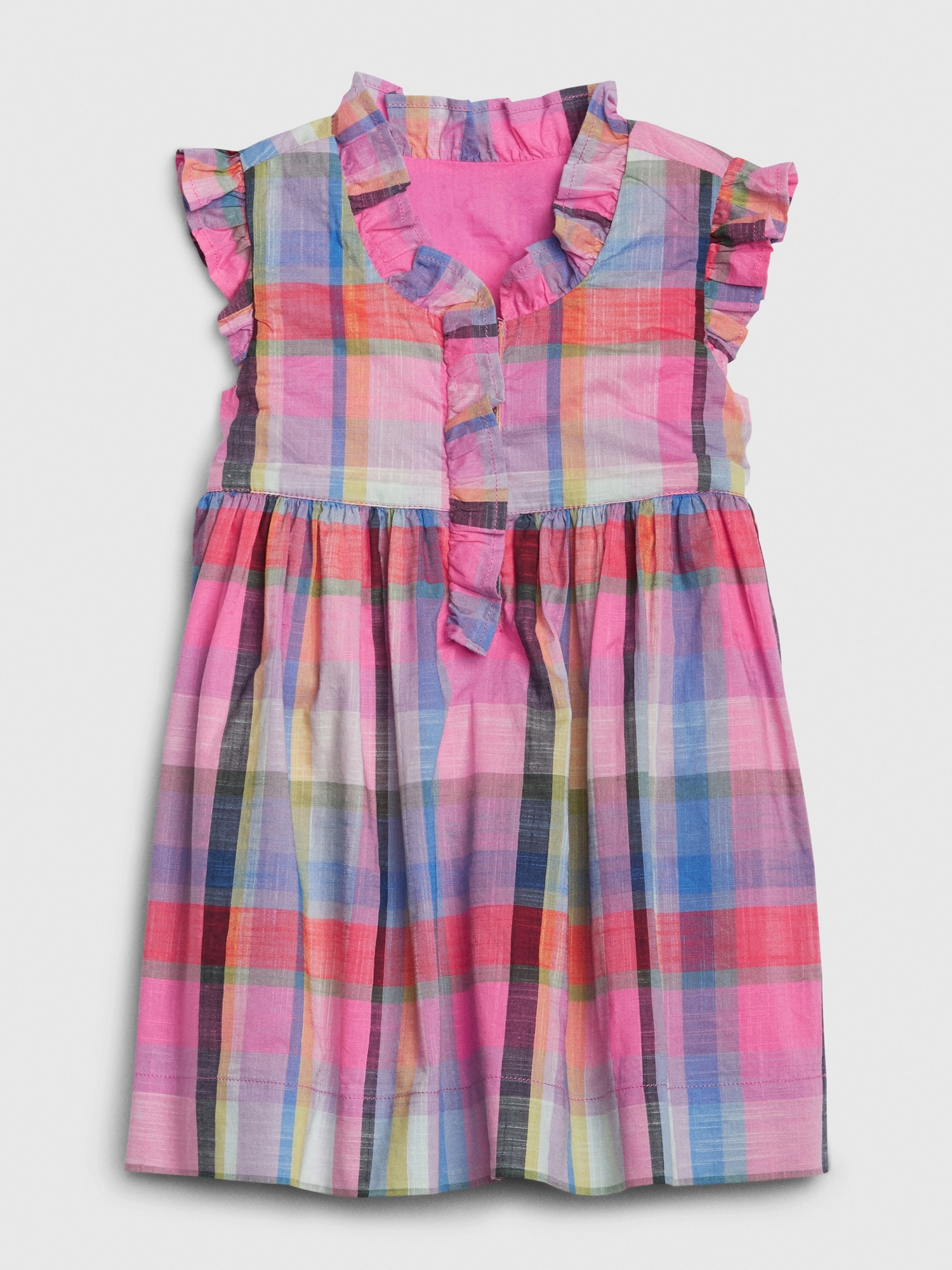 gap plaid dress toddler